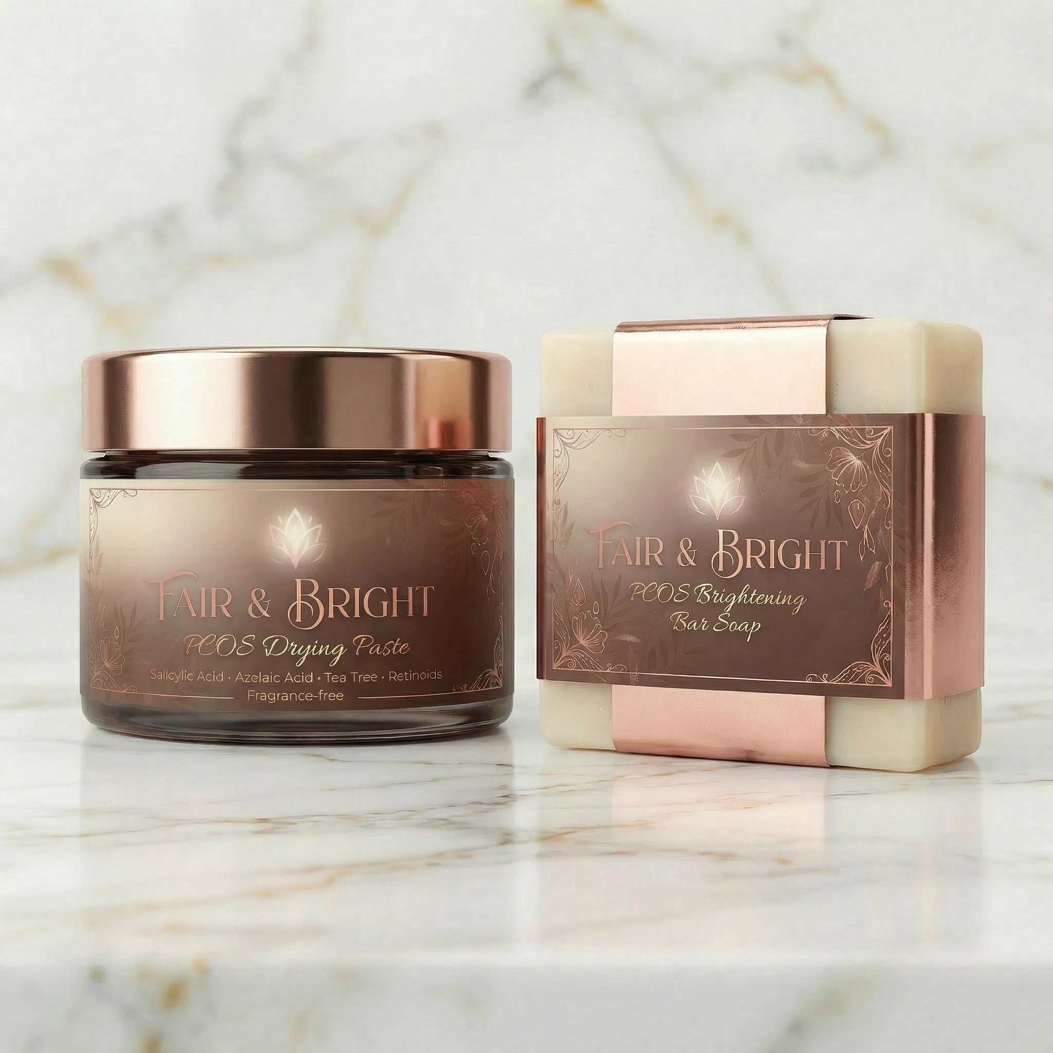 Fair & Bright PCOS Soap + Moisturizer Duo