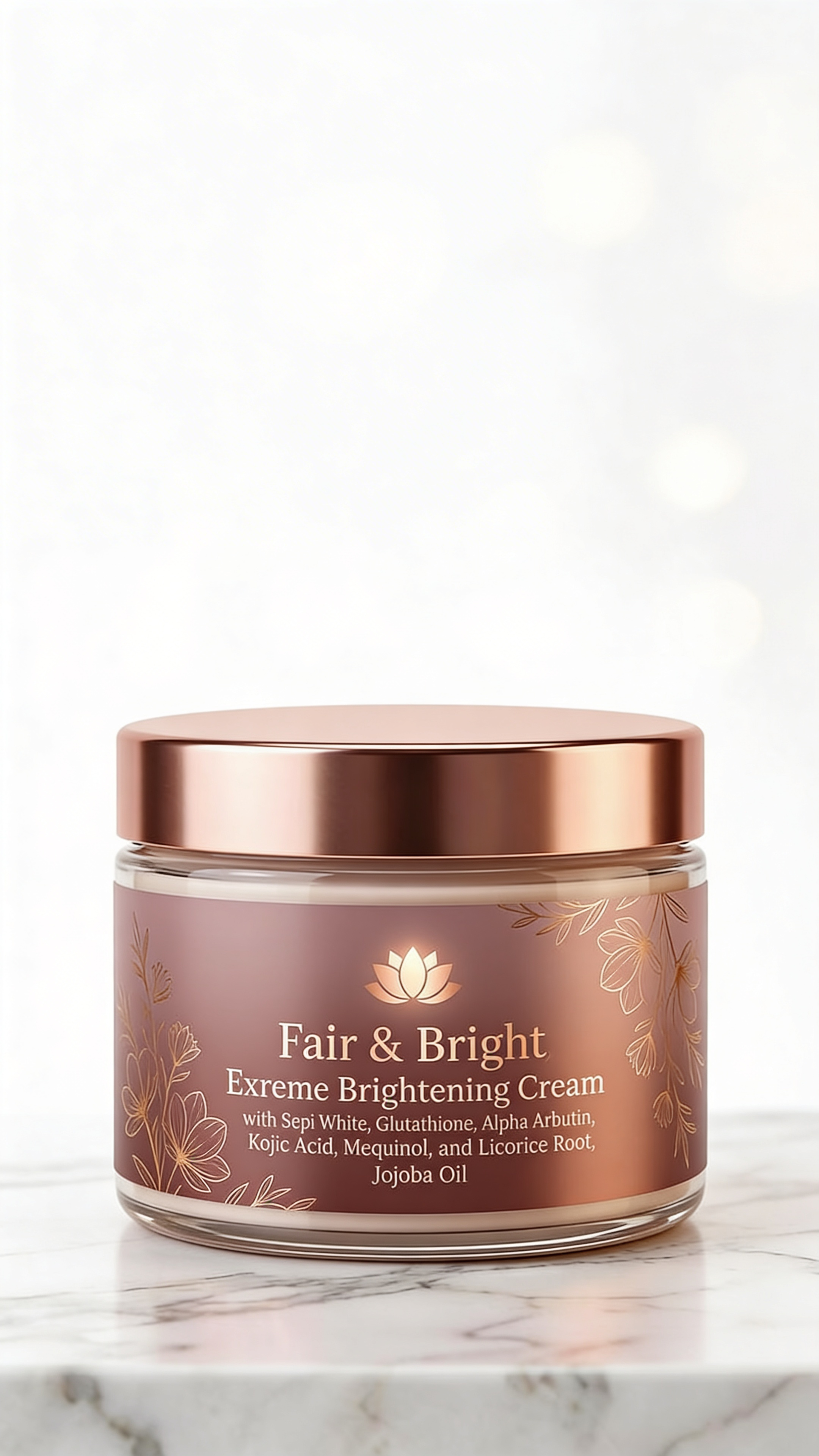 Fair & Bright Flawless Finish Extreme Brightening Cream for Knuckles, Hands, Elbows, Body and Feet